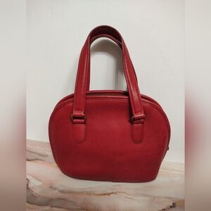 Vintage Coach 9959 PETITE Pelham Zip Red